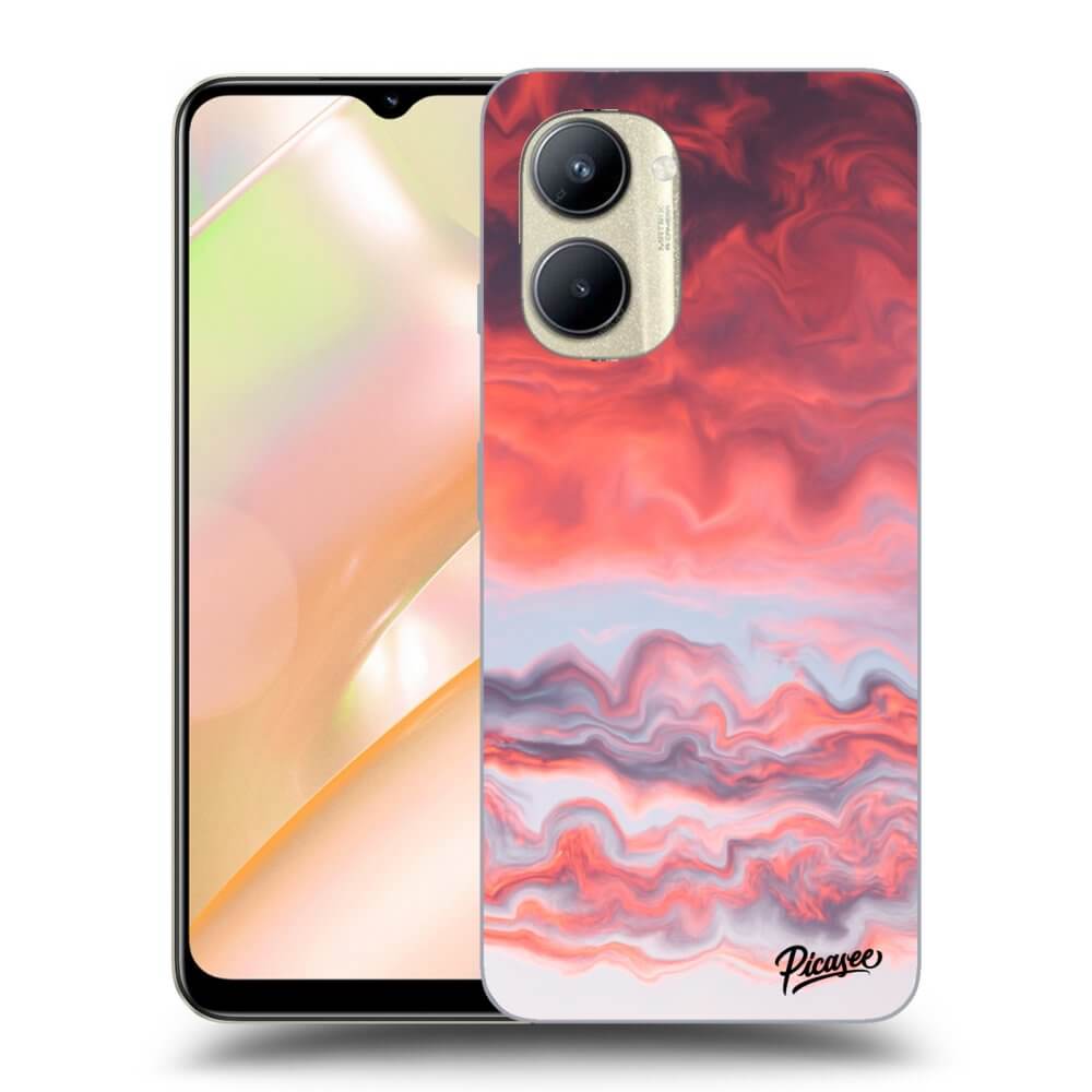 Realme C33 (2023) Hülle - Transparentes Silikon - Sunset