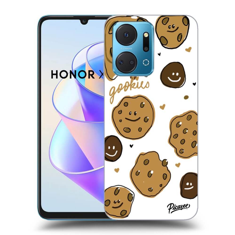 Honor X7a Hülle - Schwarzes Silikon - Gookies