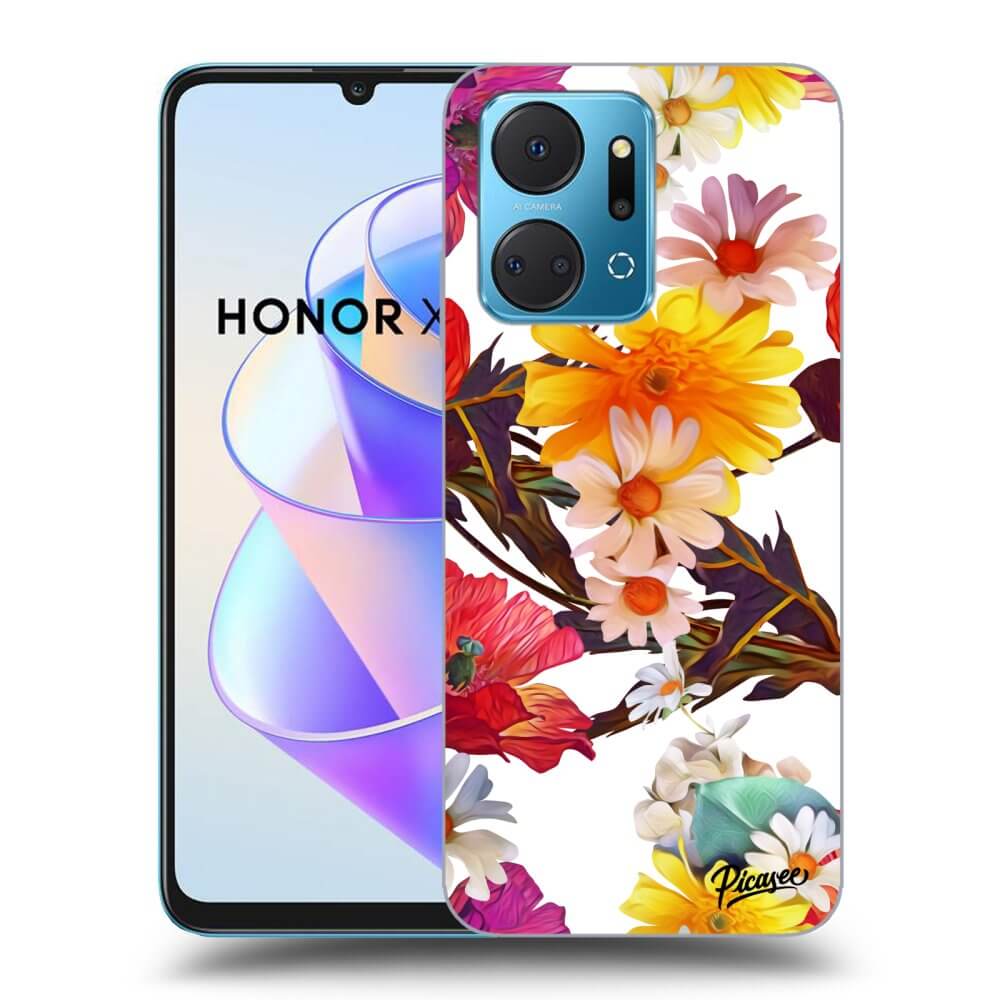 Honor X7a Hülle - Transparentes Silikon - Meadow