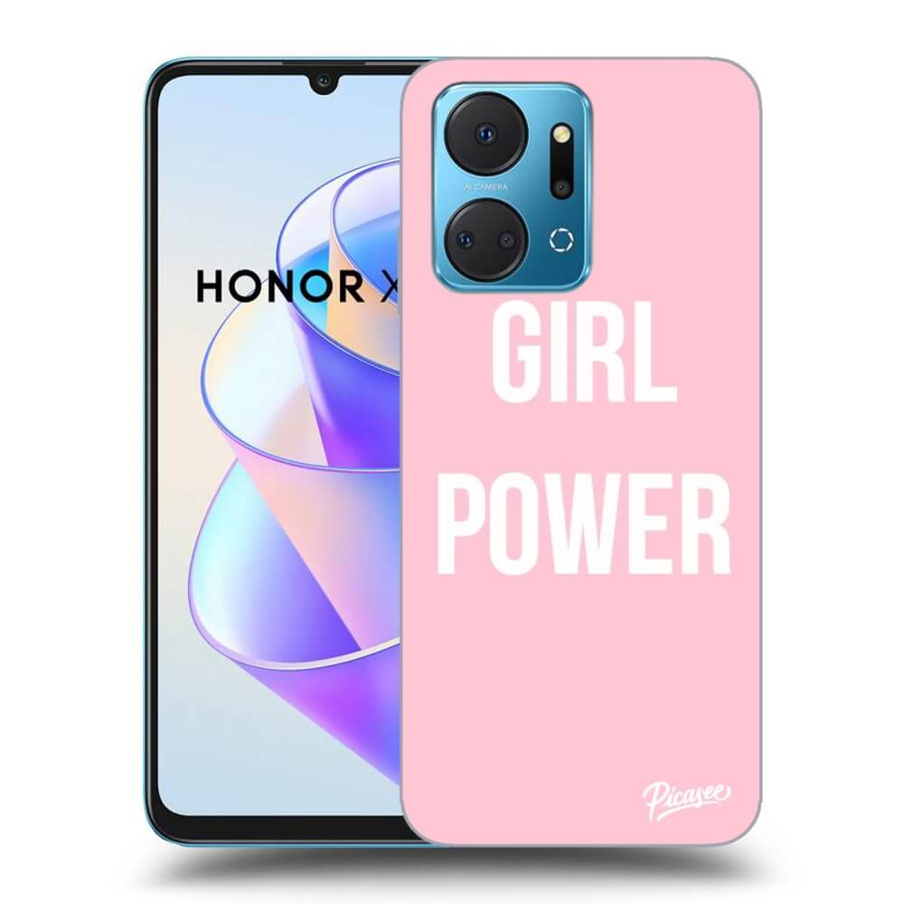 Honor X7a Hülle - Transparentes Silikon - Frauenpower