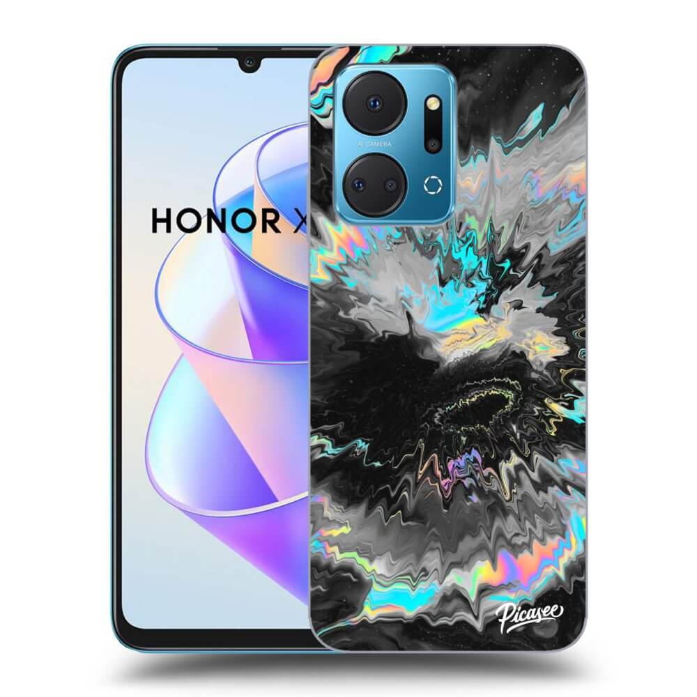 Honor X7a Hülle - Transparentes Silikon - Magnetic