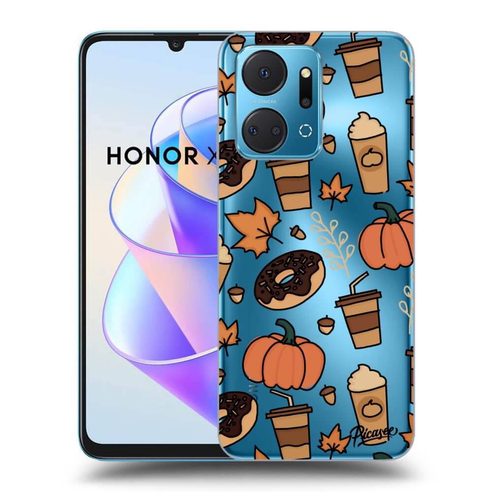 Honor X7a Hülle - Transparentes Silikon - Fallovers