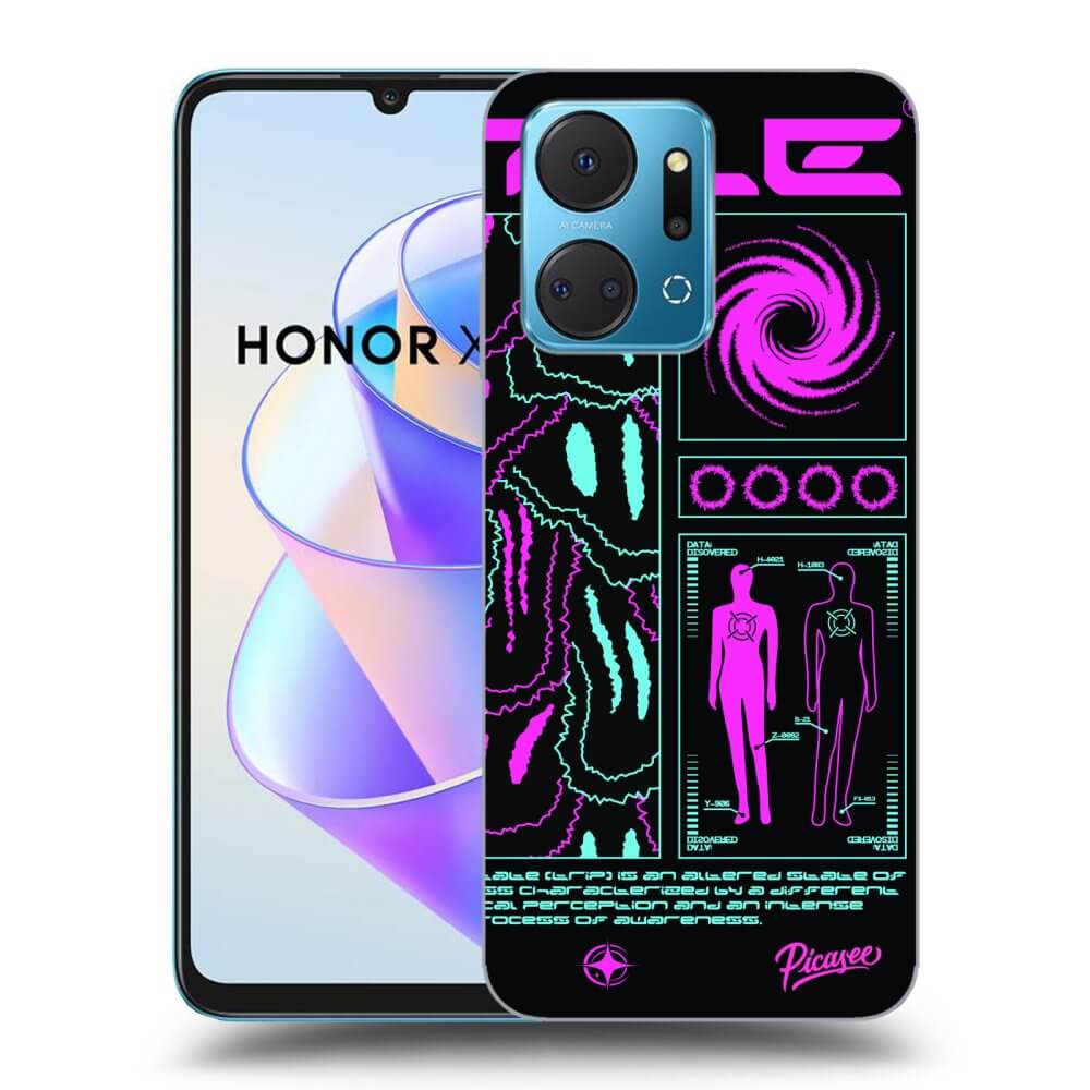 Honor X7a Hülle - Transparentes Silikon - HYPE SMILE