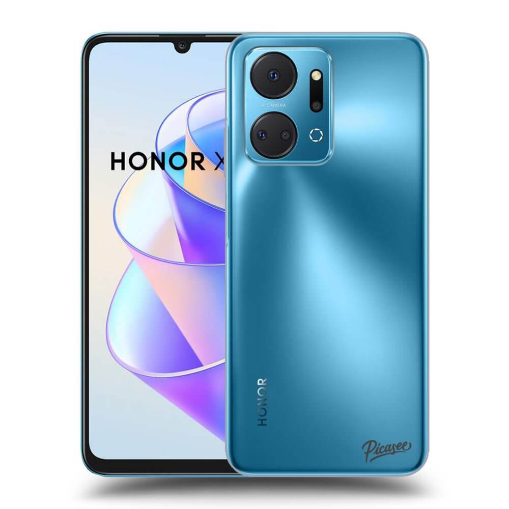 Honor X7a Hülle - Transparentes Silikon - Clear