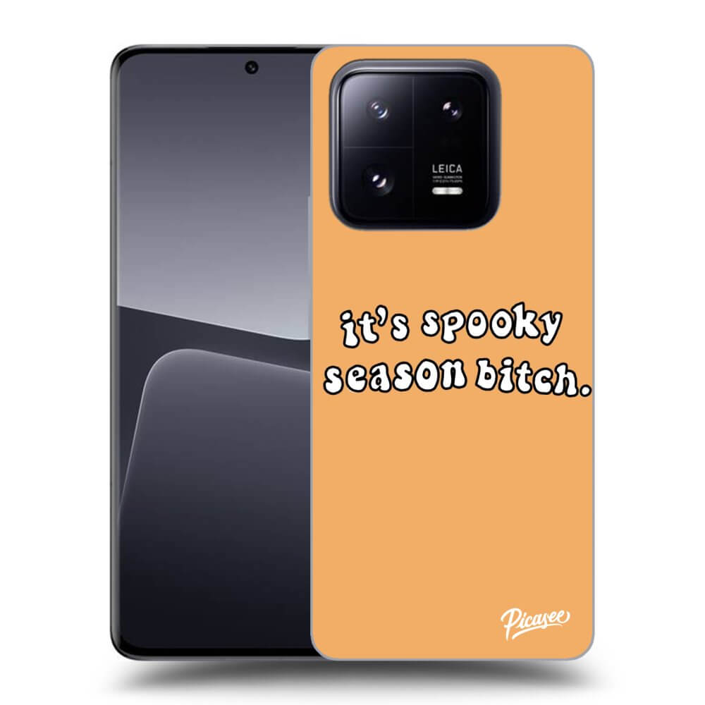 Xiaomi 14 Hülle - Schwarzes Silikon - Spooky Season