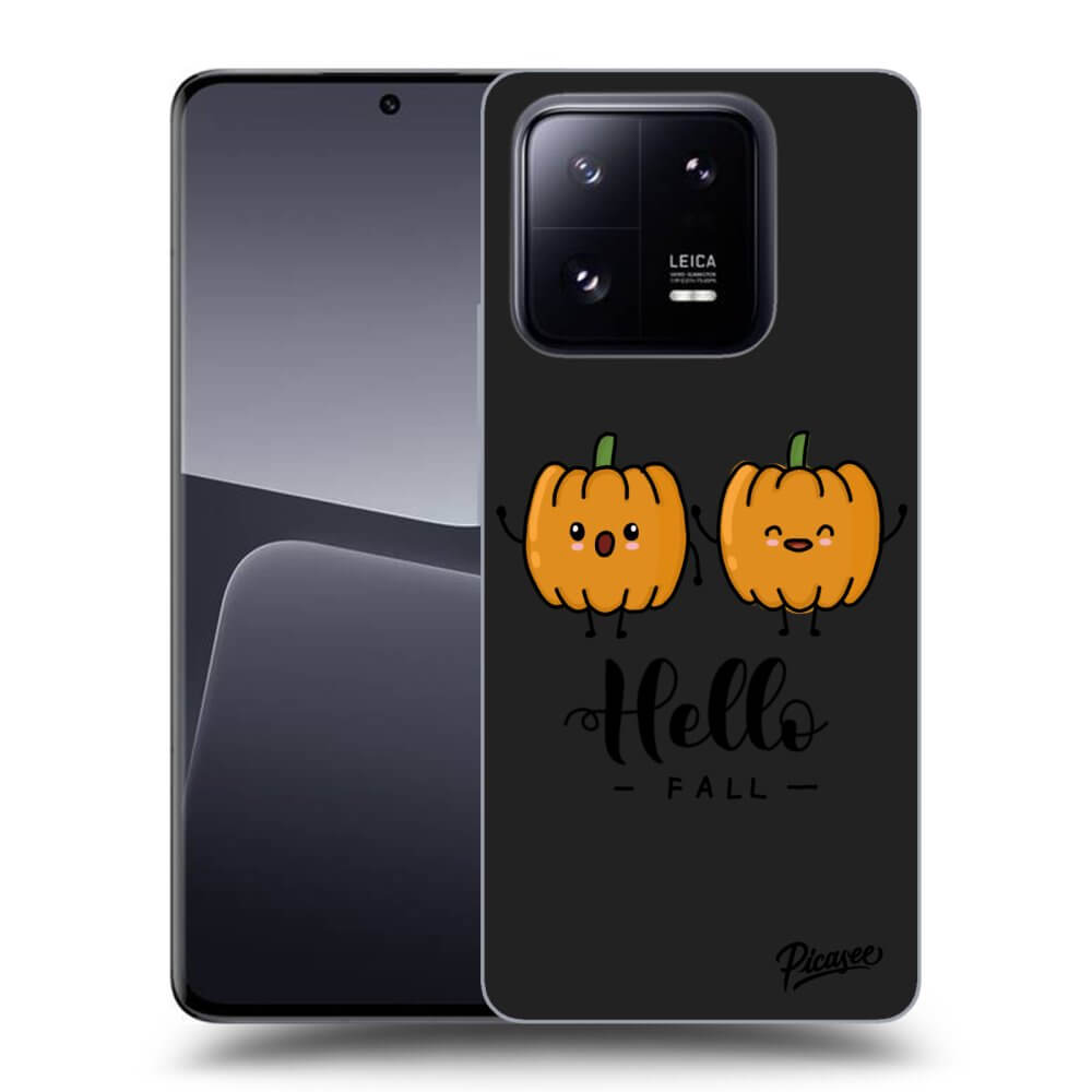 Xiaomi 14 Hülle - Schwarzes Silikon - Hallo Fall