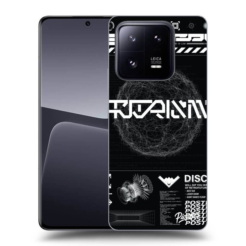 Xiaomi 14 Hülle - Schwarzes Silikon - BLACK DISCO