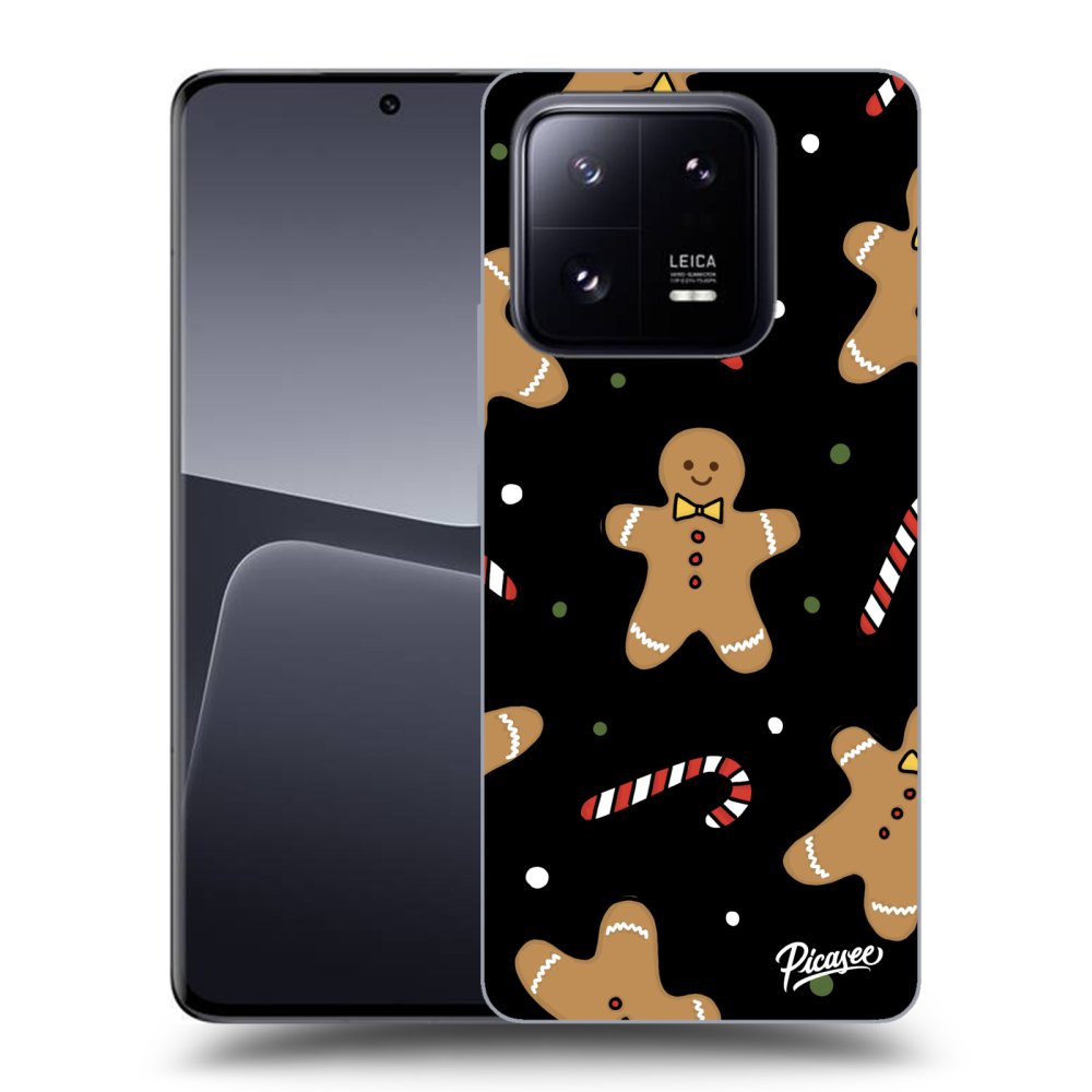 Xiaomi 14 Hülle - Schwarzes Silikon - Gingerbread