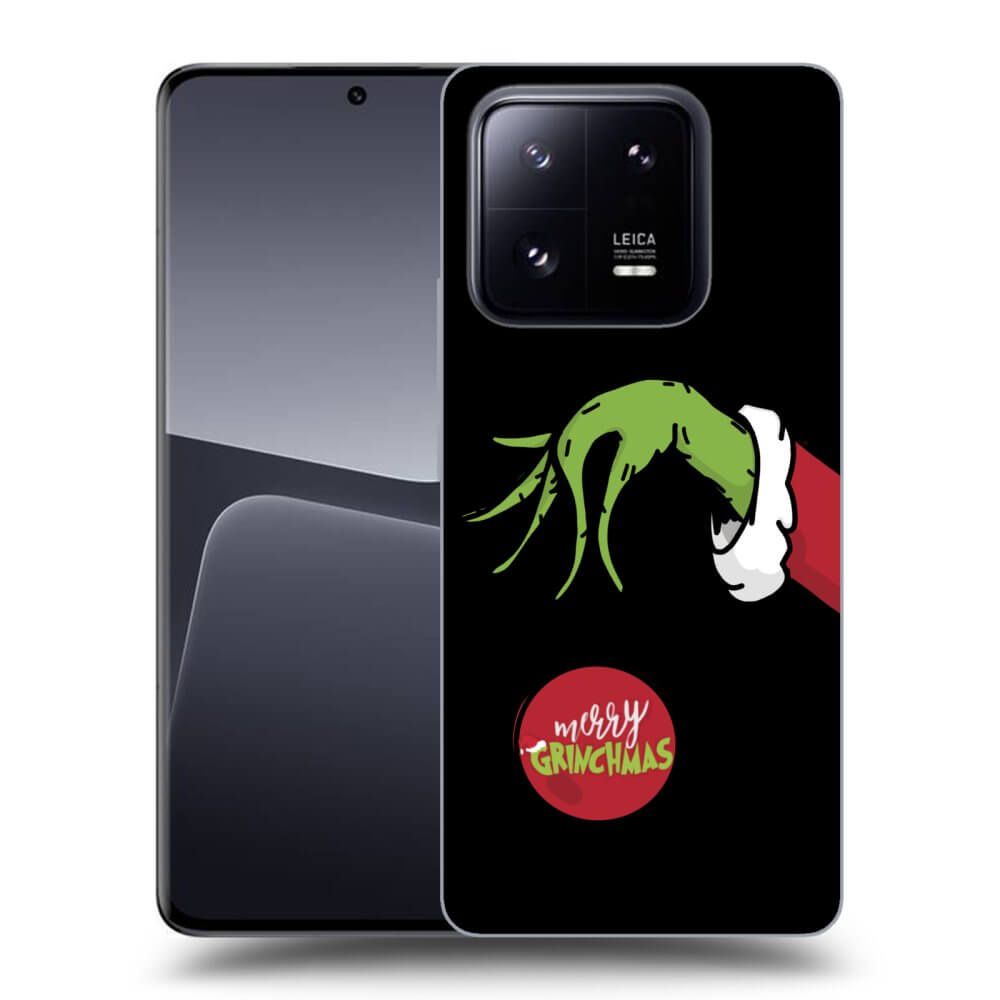 Xiaomi 14 Hülle - Schwarzes Silikon - Grinch