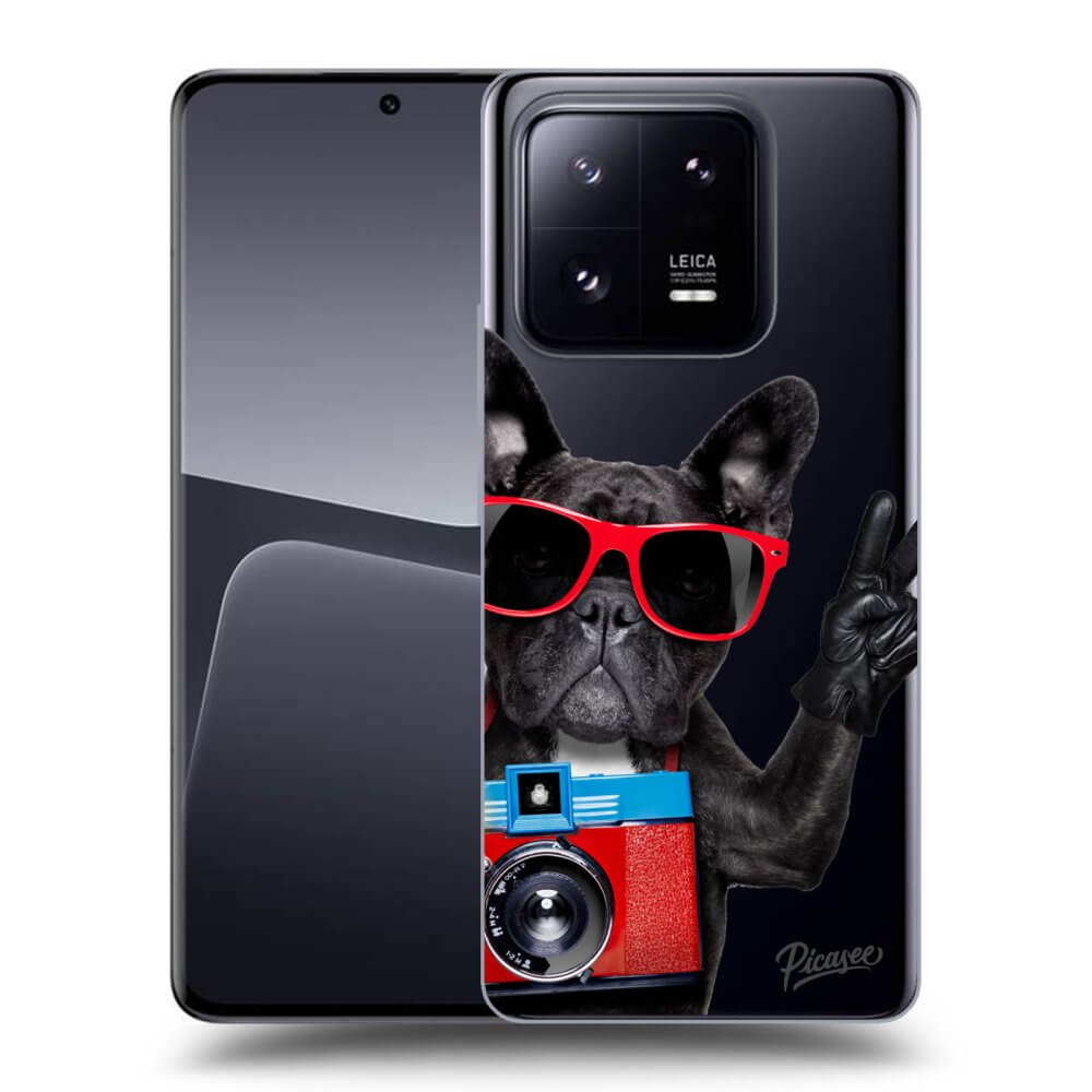 Xiaomi 14 Hülle - Transparentes Silikon - Französische Bulldogge