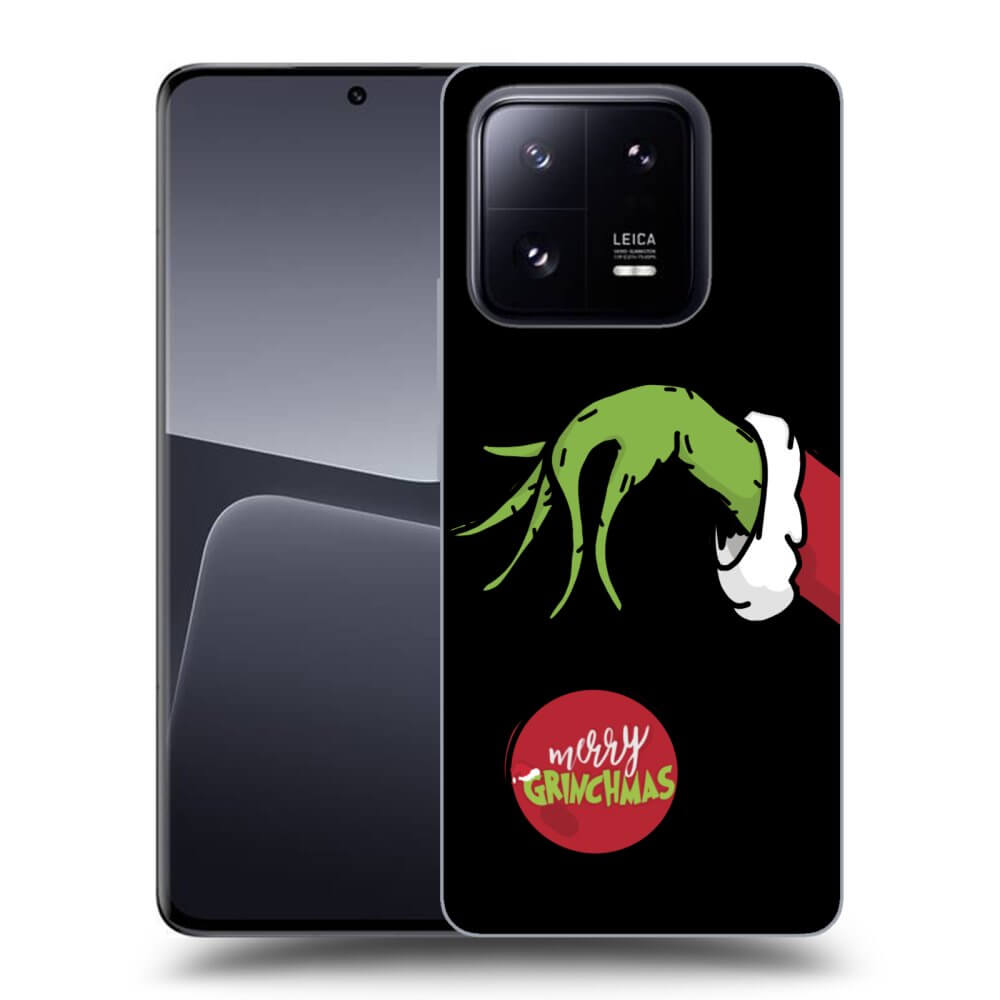 Xiaomi 14 Pro Hülle - Schwarzes Silikon - Grinch