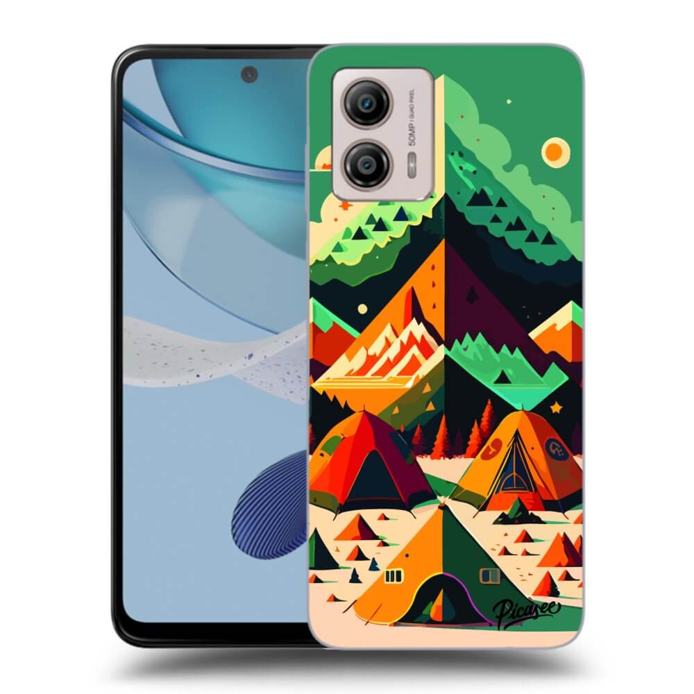 Motorola Moto G53 5G Hülle - Schwarzes Silikon - Alaska