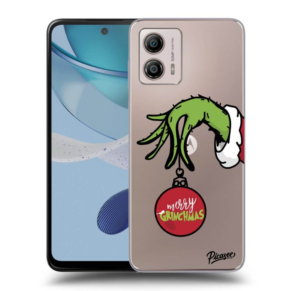 Motorola Moto G53 5G Hülle - Transparentes Silikon - Grinch