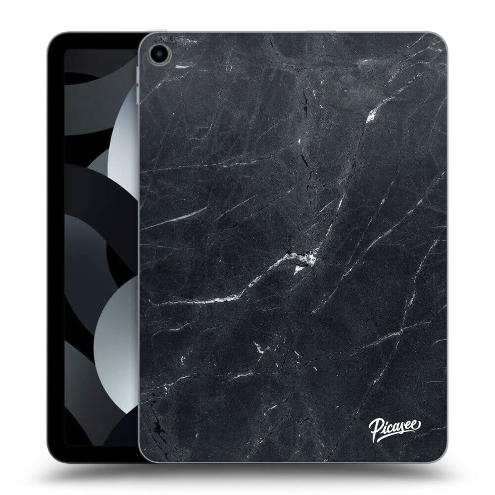 Schwarze Silikonhülle Für Apple IPad Air 11 2024 (6.gen.) - Black Marble