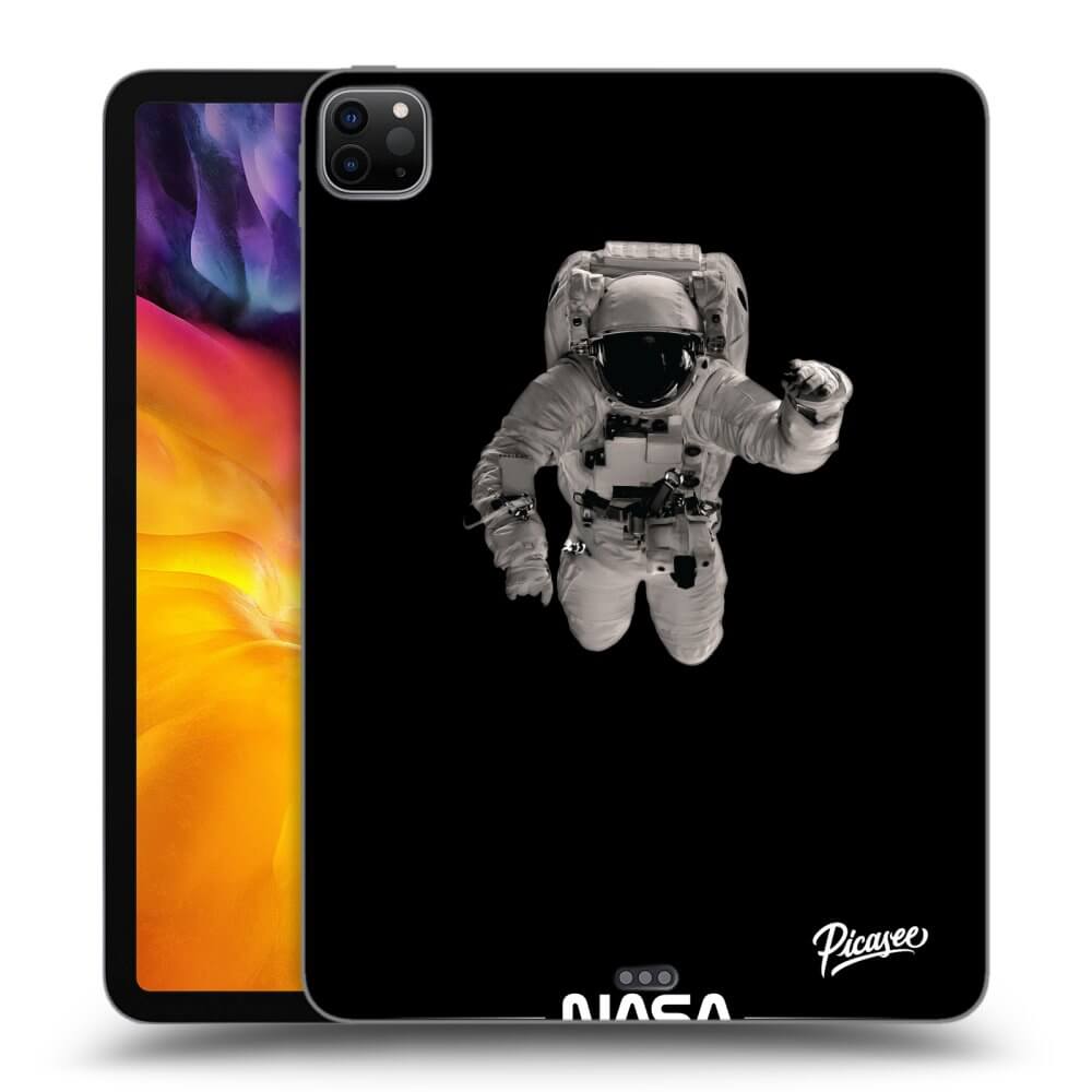 Schwarze Silikonhülle Für Apple IPad Pro 11 2024 (7.gen.) - Astronaut Minimal