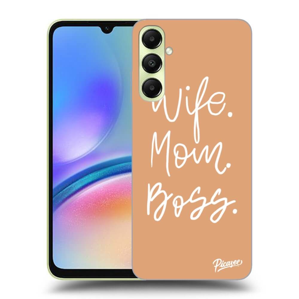 Samsung Galaxy A05s A057G Hülle - Transparentes Silikon - Boss Mama