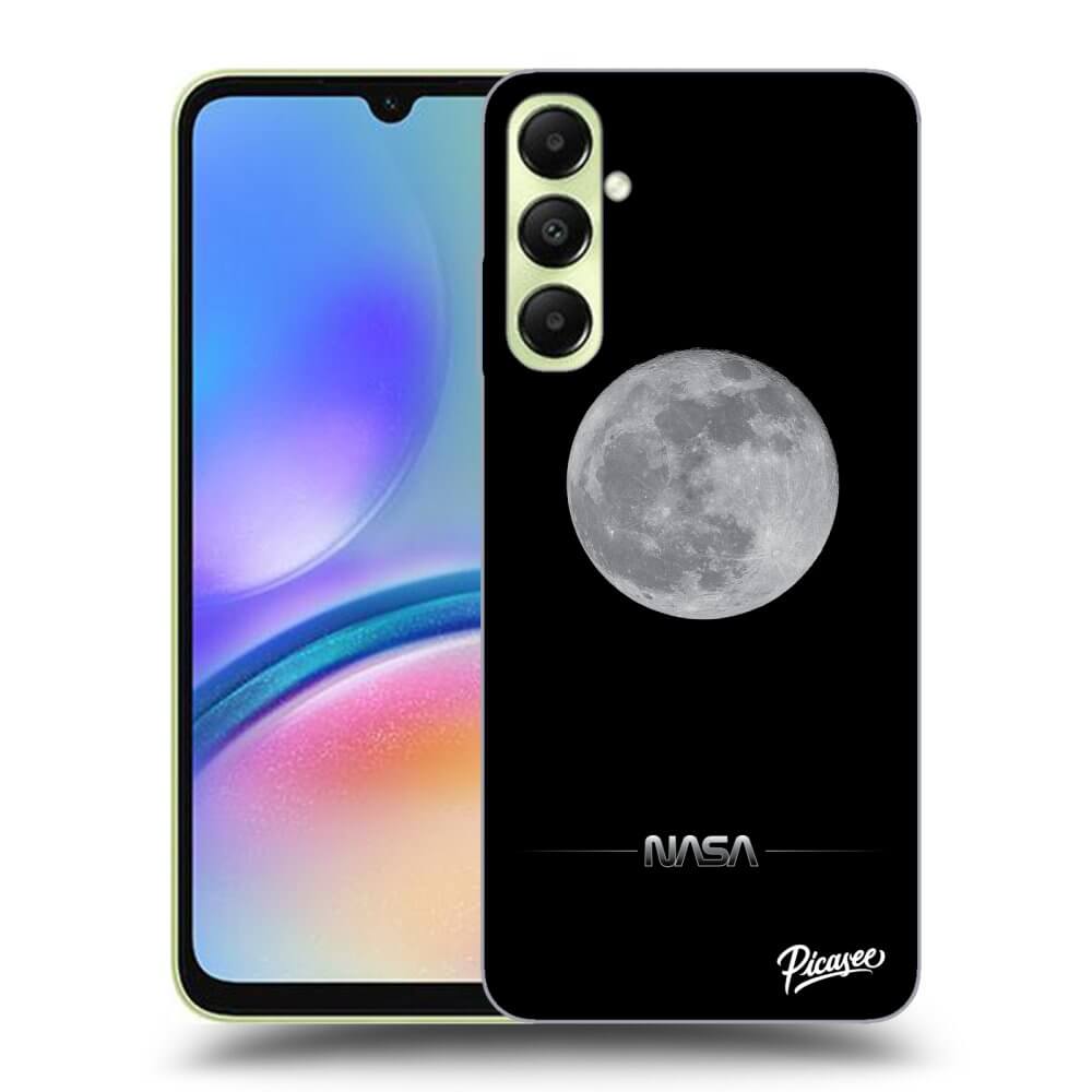 Samsung Galaxy A05s A057G Hülle - Transparentes Silikon - Moon Minimal