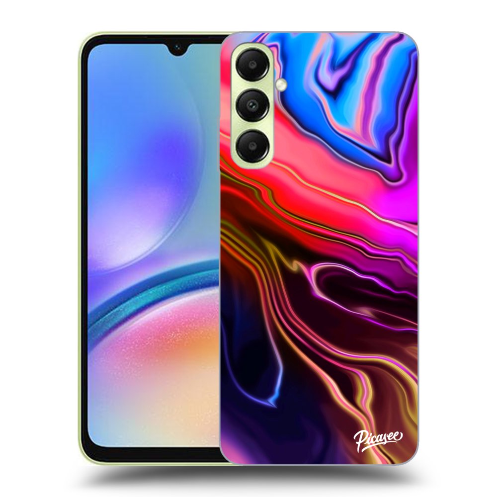 Samsung Galaxy A05s A057G Hülle - Schwarzes Silikon - Electric