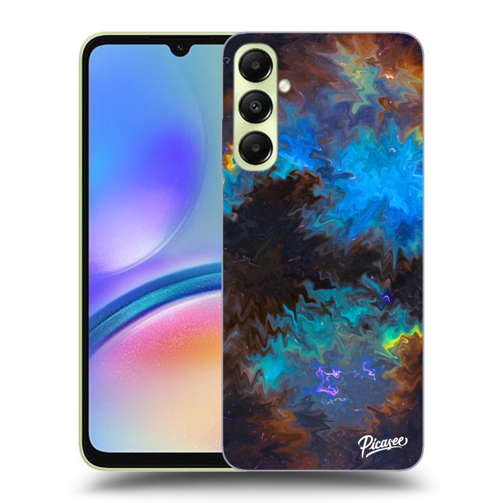 Samsung Galaxy A05s A057G Hülle - Schwarzes Silikon - Space