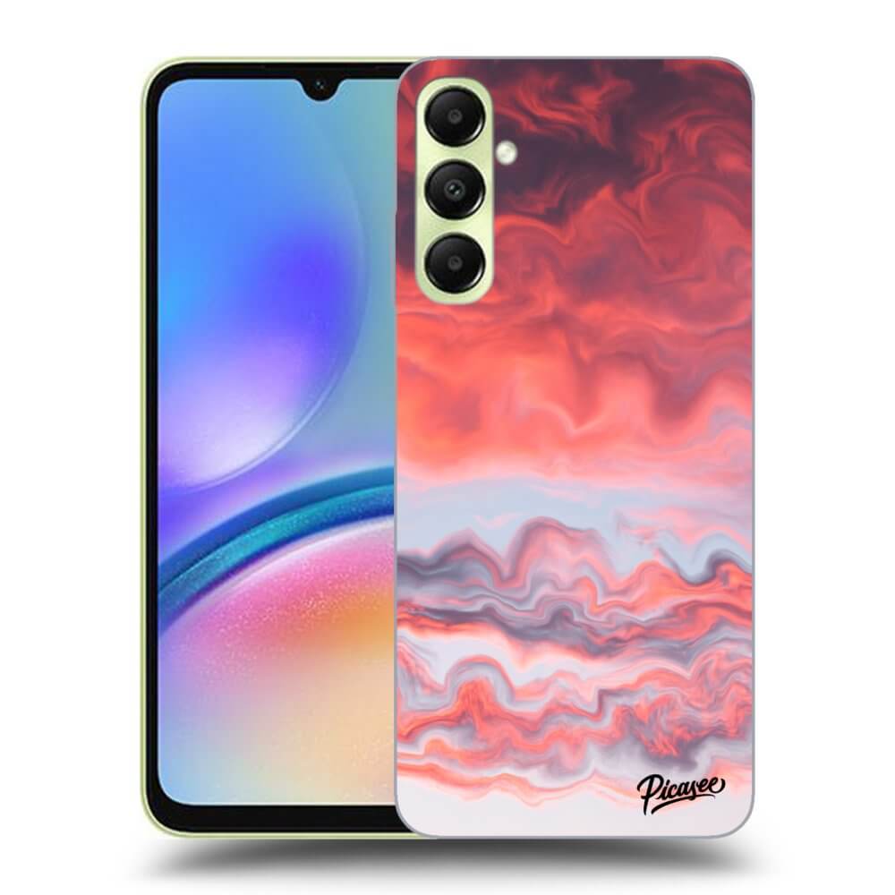 Samsung Galaxy A05s A057G Hülle - Transparentes Silikon - Sunset