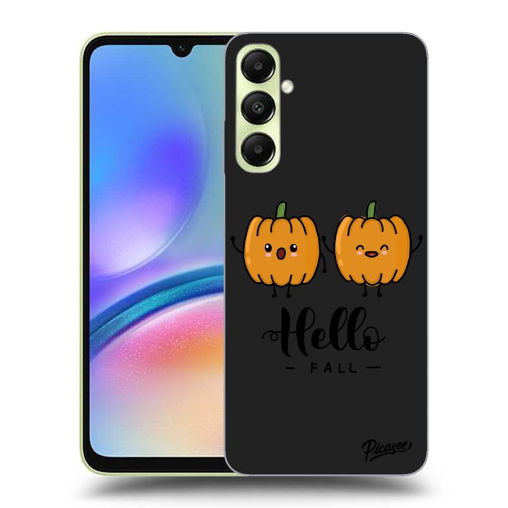 Samsung Galaxy A05s A057G Hülle - Schwarzes Silikon - Hallo Fall