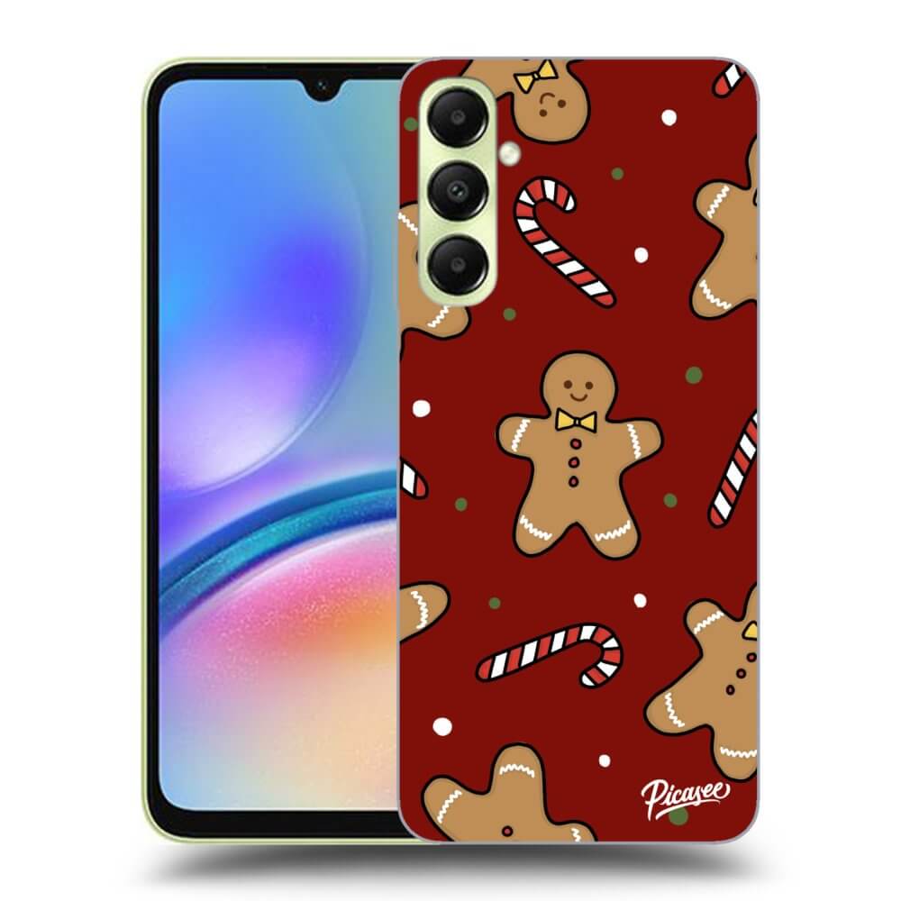 Samsung Galaxy A05s A057G Hülle - Schwarzes Silikon - Gingerbread 2