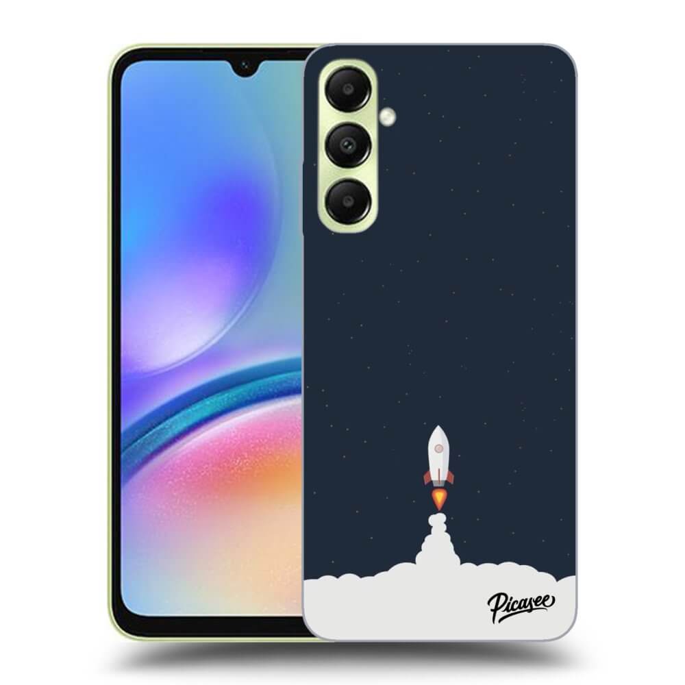 Samsung Galaxy A05s A057G Hülle - Schwarzes Silikon - Astronaut 2