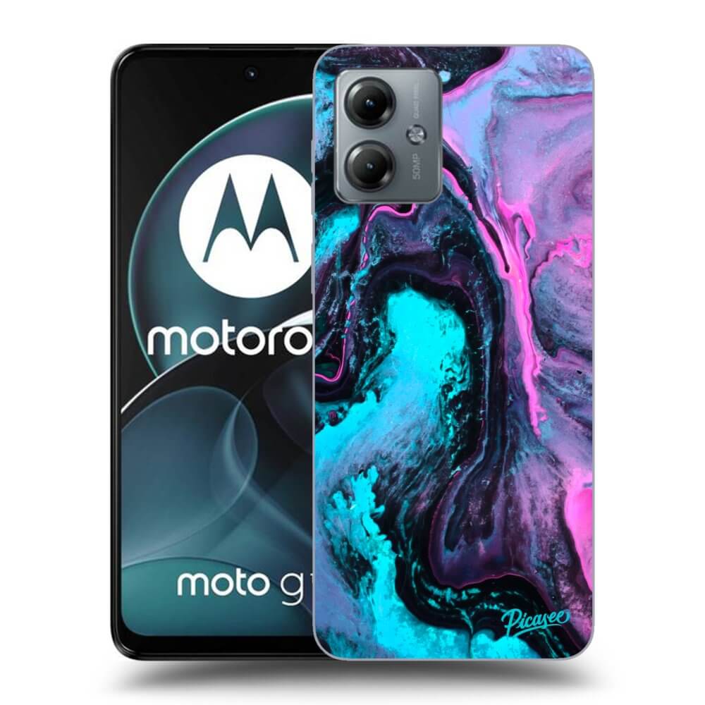 Motorola Moto G14 Hülle - Schwarzes Silikon - Lean 2