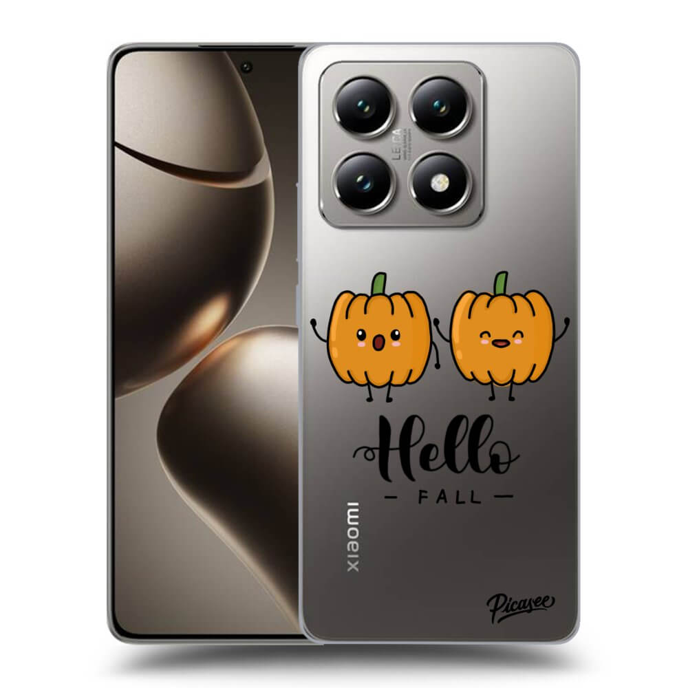 Xiaomi 14T Pro Hülle - Transparentes Silikon - Hallo Fall