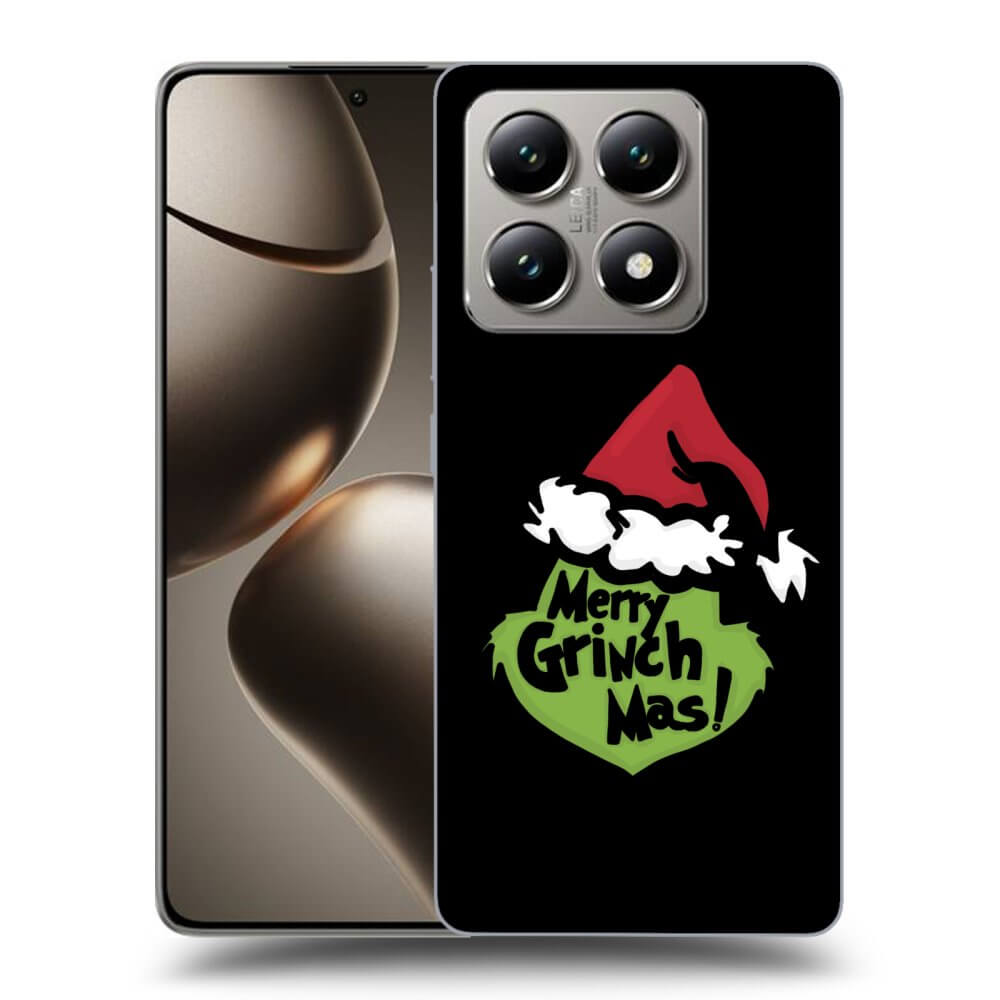 Xiaomi 14T Pro Hülle - Schwarzes Silikon - Grinch 2