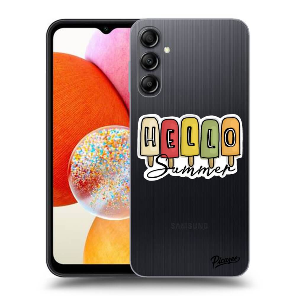 Samsung Galaxy A16 5G Hülle - Transparentes Silikon - Ice Cream