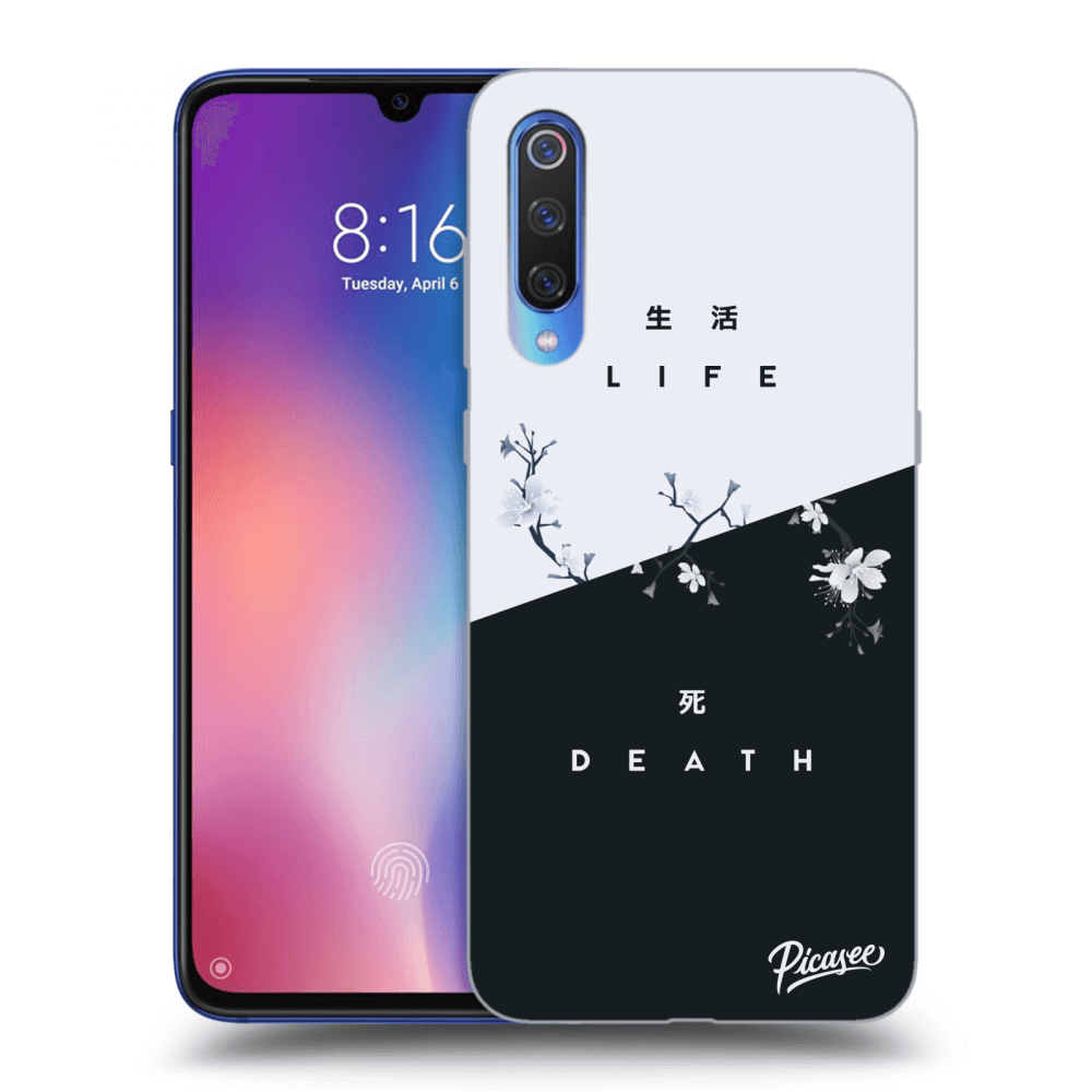 Xiaomi Mi 9 Hülle - Transparentes Silikon - Life - Death