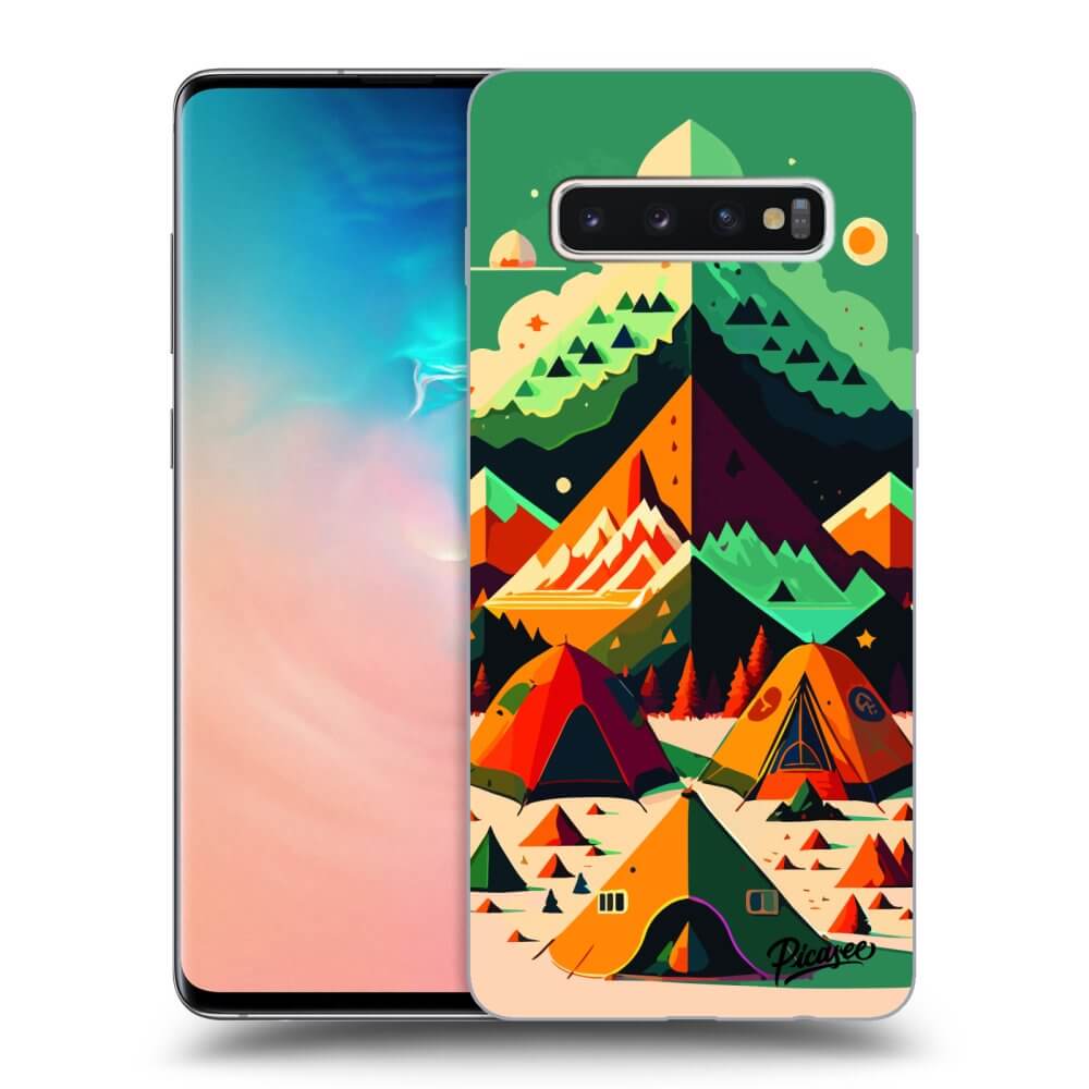 Samsung Galaxy S10 Plus G975 Hülle - Transparentes Silikon - Alaska